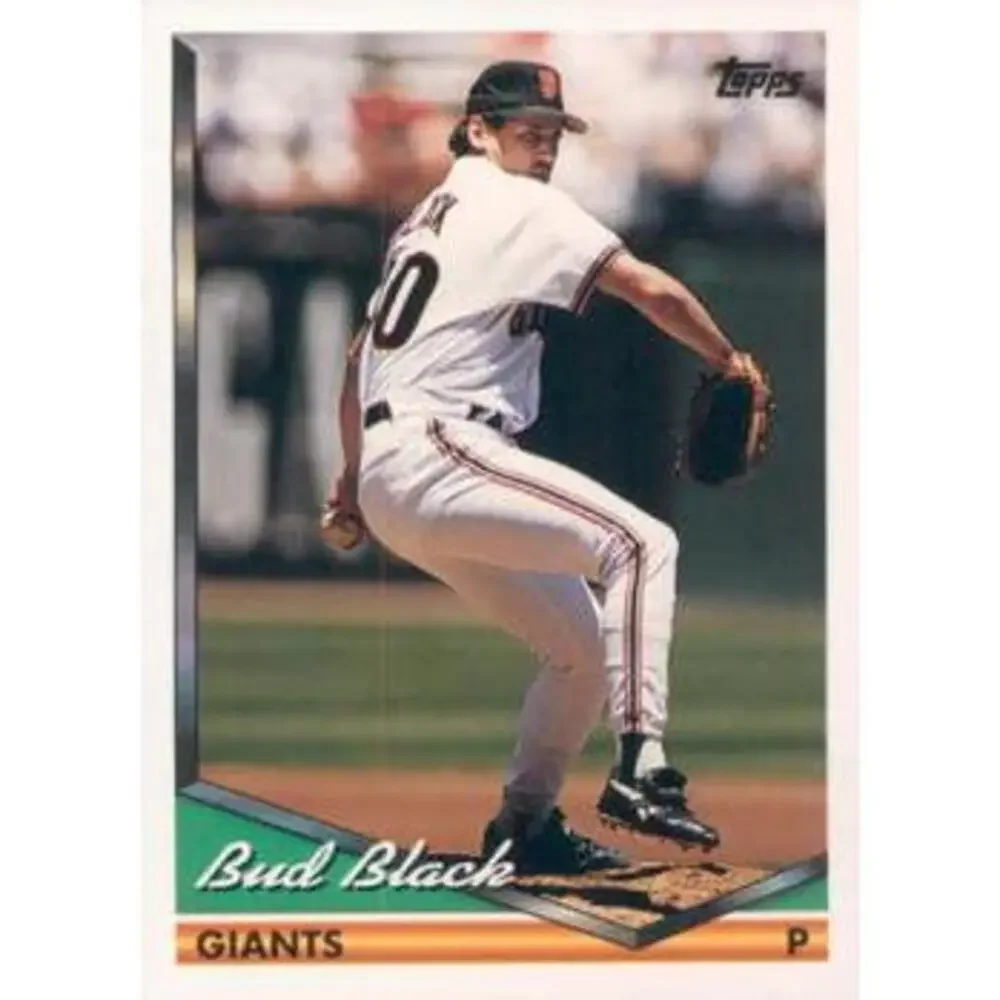 1994 Topps Bud Black # 89 San Francisco Giants